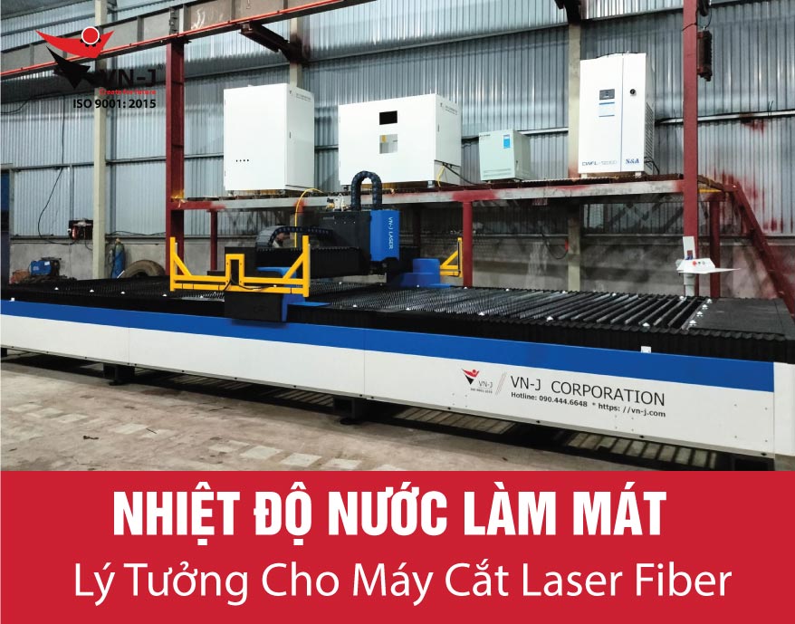 Nhiệt Độ Nước Làm Mát Lý Tưởng Cho Máy Cắt Laser Fiber Là Bao Nhiêu?