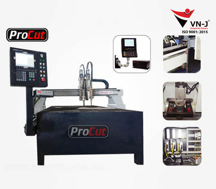 Máy cắt cnc laser plasma (Dạng bàn)