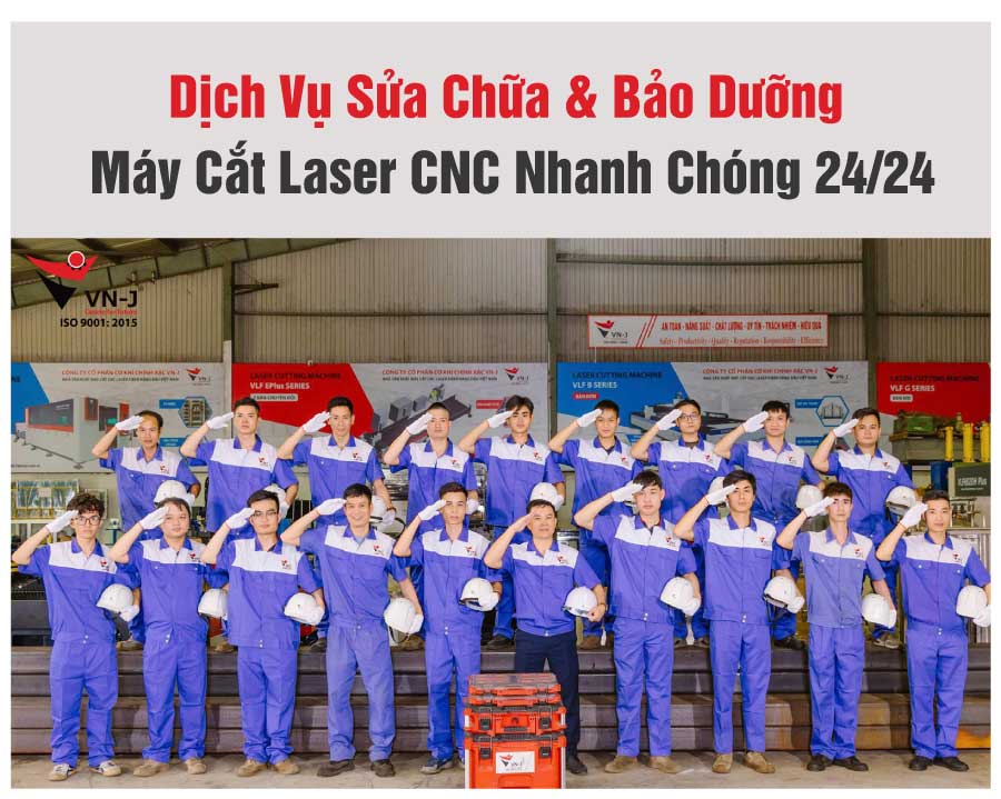 Sửa Chữa Máy Cắt Laser CNC Uy Tín | Bảo Dưỡng Máy Cắt Laser Fiber Chuyên Nghiệp